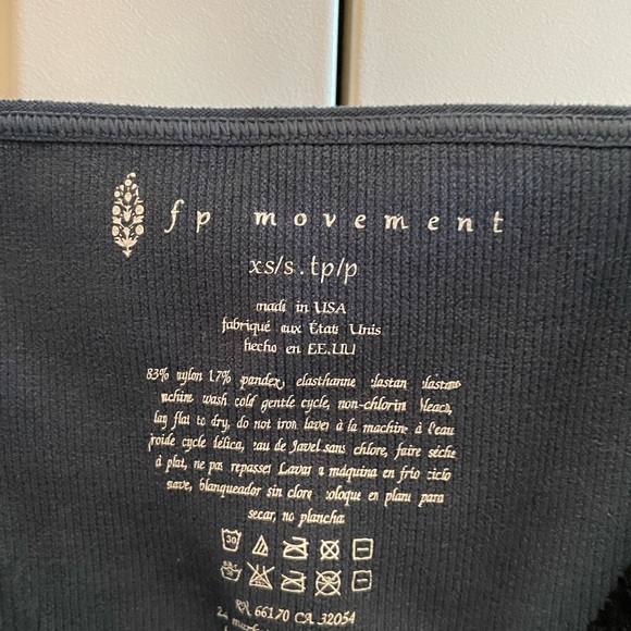 Free People Movement Crop Bra/Tank - Picture 4 of 4